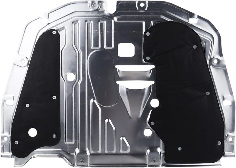MISIOEK Engine Splash Guard Shield Compatible with 2016-2021 Honda Civic 2.0L 74110-TBA-A00 Under Car Cover Board - Image 2